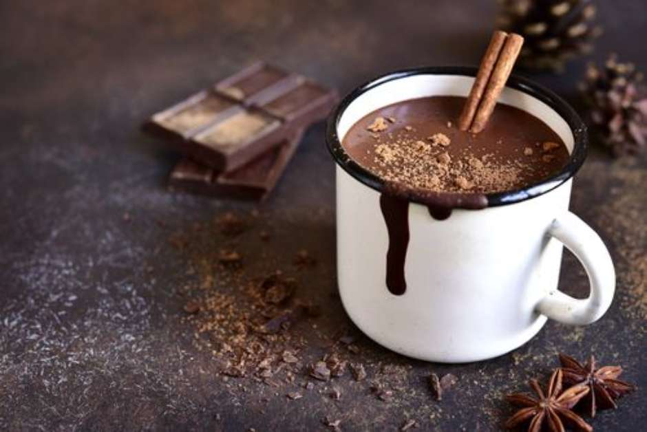 chocolate quente com leite condensado receita