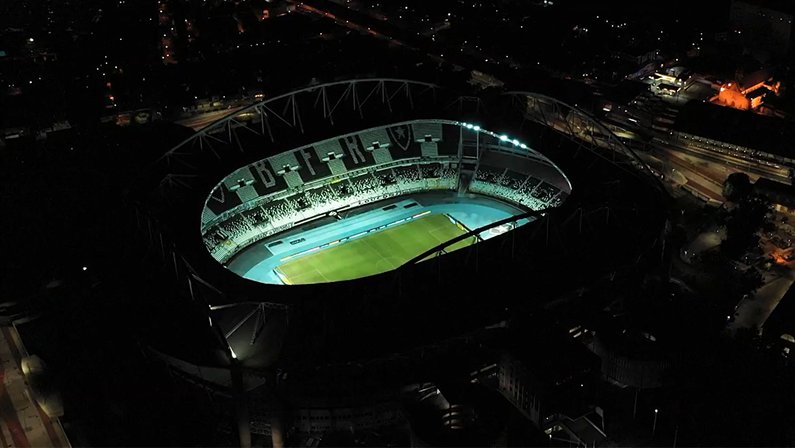 Estádio Nilton Santos - Botafogo e Santos